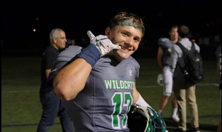 Senior Daniel Ticktin plays football for the Walter Johnson Wildcats. Ticktin took a break from football following an injury, and returned to the field after physical therapy.