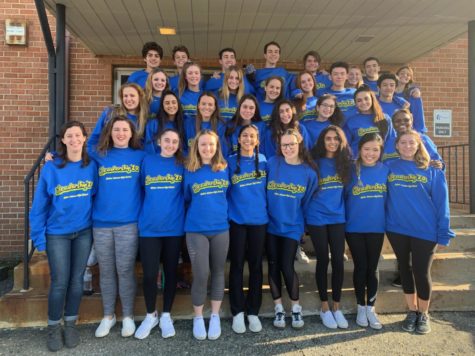 The leadership class of 2020 poses for a picture on their field trip to an escape room. Leadership is involved in planning many important school events, but the class also presents fun bonding opportunities.