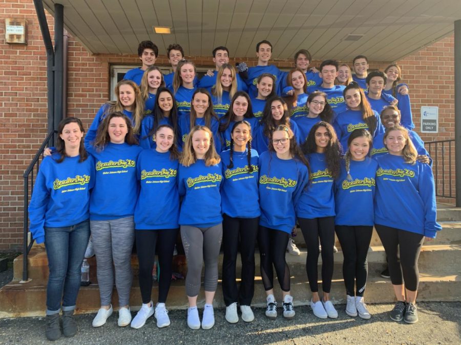 The leadership class of 2020 poses for a picture on their field trip to an escape room. Leadership is involved in planning many important school events, but the class also presents fun bonding opportunities.