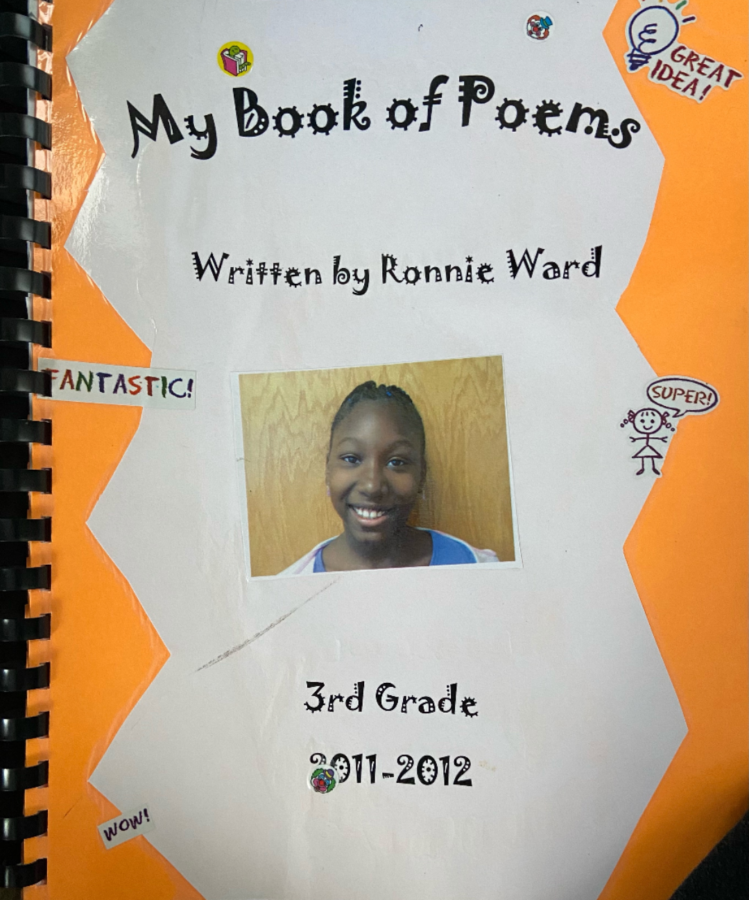 Wards+love+for+poetry+began+in+the+3rd+grade+when+she+began+keeping+a+poetry+journal+%28pictured%29.