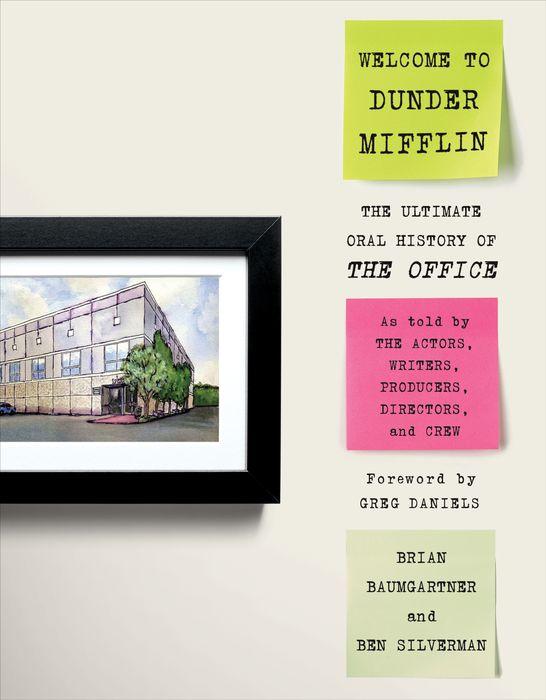 Recognize the watercolor on the cover? Most fans of The Office will: its the piece that Michael buys from Pam during her art show (Business School; S3E17), and it depicts the Dunder Mifflin building from an outsiders view. The painting shows up multiple times after this episode during the series, and when the show concluded, the original painting ended up with Jenna Fischer, who played Pam.