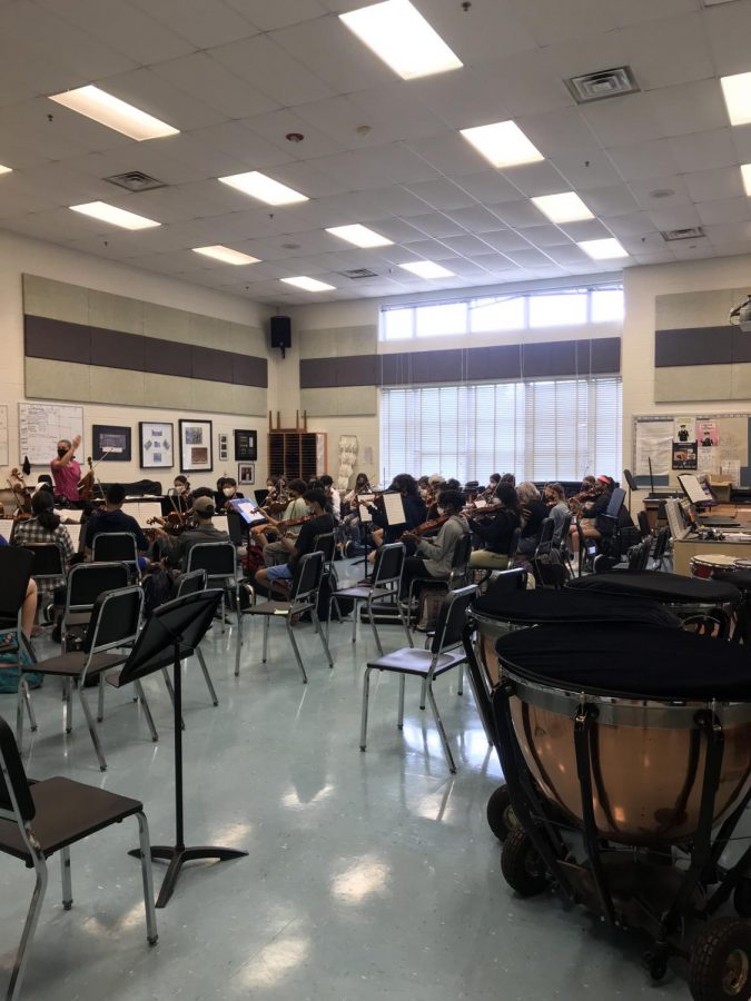 Walter Johnson music students have to play some of their instruments without masks on. Some long time music students now feel unsafe playing their instrument in school.