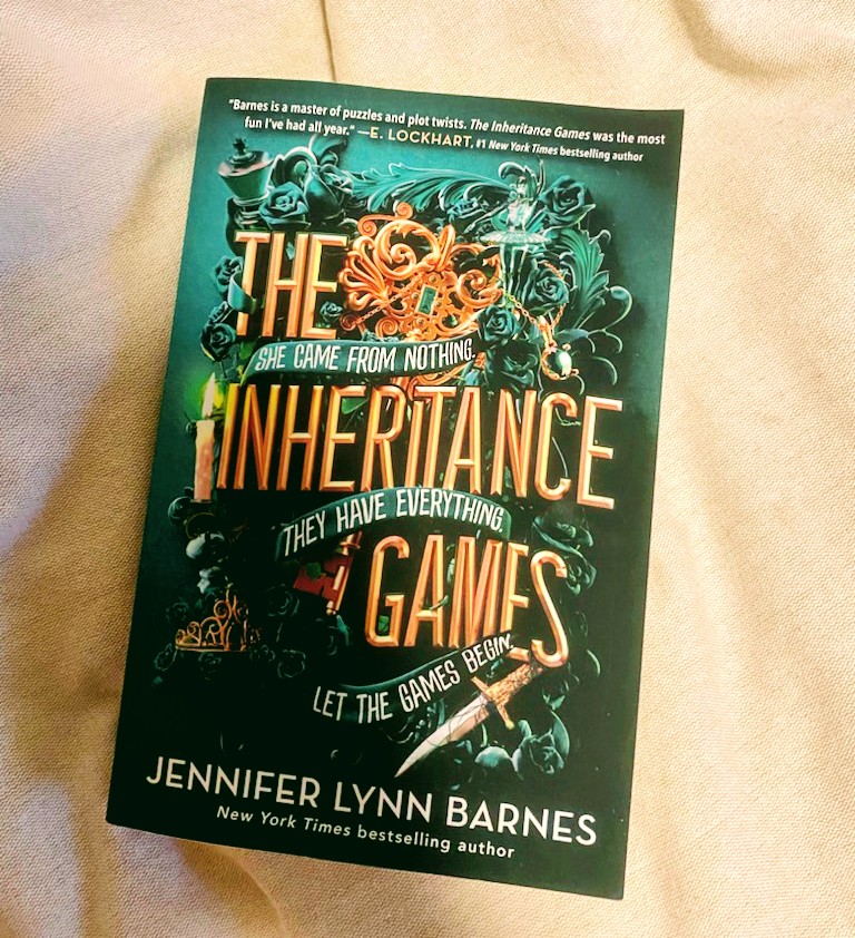 The Pitch Book Clubs September read was The Inheritance Games by Jennifer Lynn Barnes. This is an exciting YA mystery that fans of Knives Out will really enjoy!