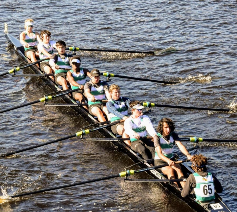 WJ+Crew+takes+on+the+challenging+3-mile+course+in+Boston.+The+biggest+fall+event+of+the+year+proved+a+great+experience+for+coaches+and+rowers+alike.
