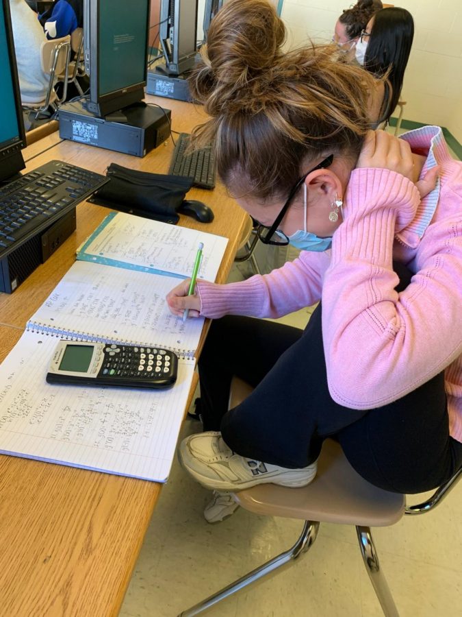 As senior Hana Elster stresses over her AP Calculus unit exam this week, she questions how she will have time to study with all of her other rigorous courses.