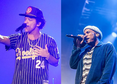 Bruno Mars and Anderson .Paak join forces for the release of their album, 