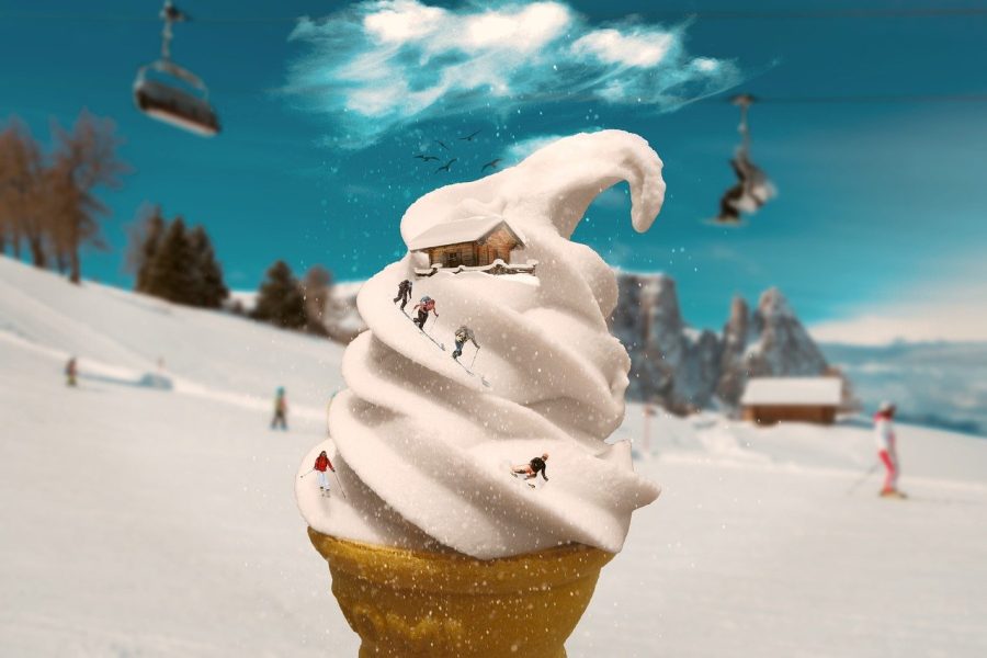 Contrary to popular belief, people should be able to enjoy a cold cone of ice cream during the winter.