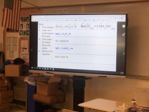 As Boxlight boards slowly integrate into the classrooms of WJ, the question arises of what will happen to the schools Promethean Boards. Removal is pending but not set for a specific date at this time.