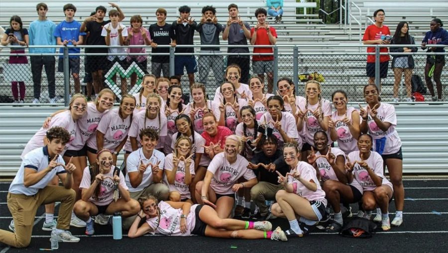 The Junior Classes powderpuff team went against the senior girls in a flag football game. Junior Rita Bousadi enjoyed playing this year, but is excited to be able to be a senior during powderpuff next year. Powderpuff was super fun, but Im so excited for events next year when class of 2023 can shine, Bousadi said.