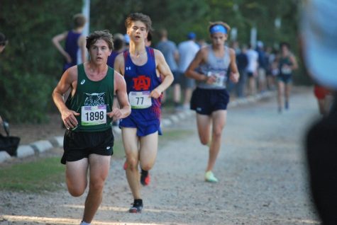 Senior Matt Uhl competes in a meet. The Cats compete weekly and have seen a turbulent start to the season.