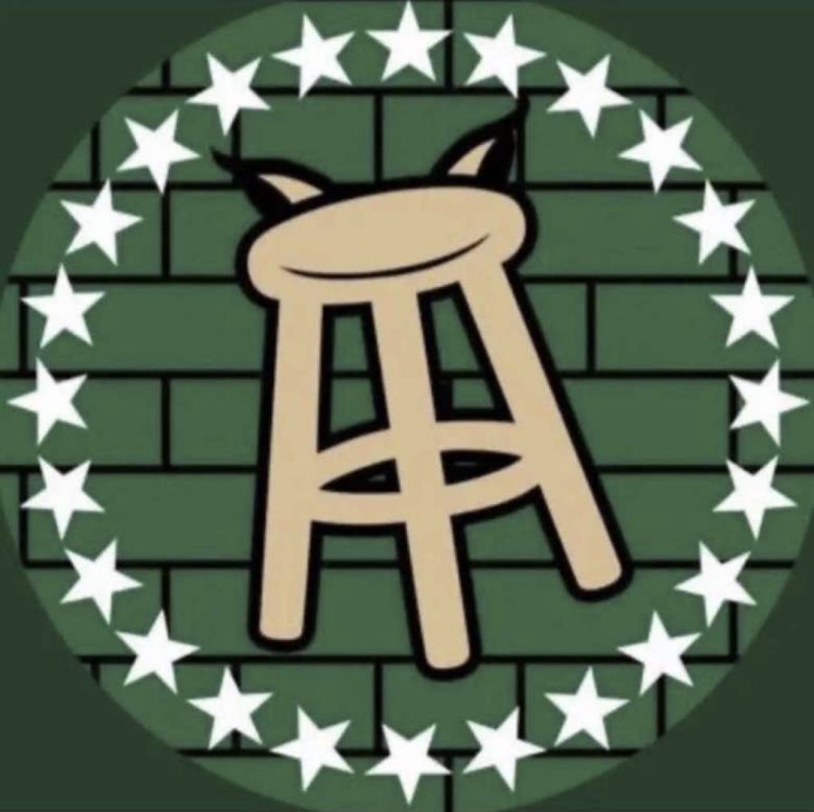 The infamous Barstool logo reimagined with WJ colors. Most barstool accounts in the county have a similar profile picture, using the same logo with their own color scheme.