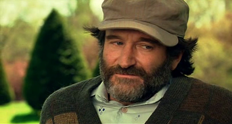 Robin Williams plays the role of therapist and professor Sean Maguire who helps out Will.