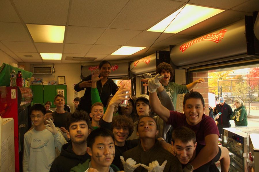 The wrestling team runs concessions at the Homecoming game against Wootton. A great opportunity for the team to bond and raise money for the boosters.
