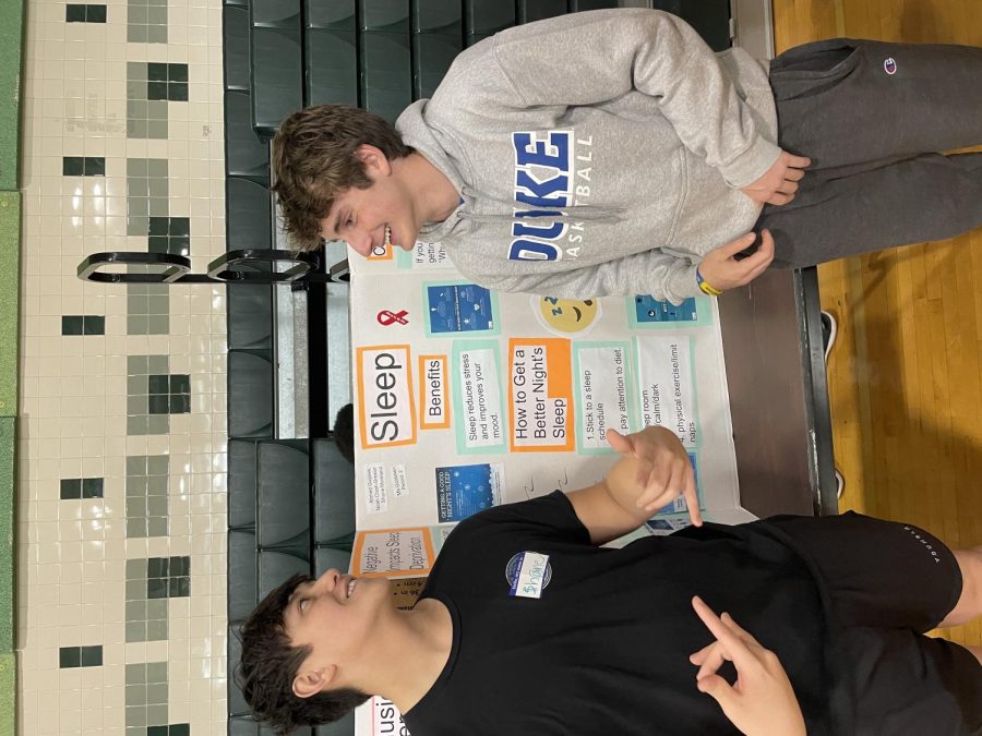 Juniors Shane Moreland and Noah Clash-Drexler share the importance of sleep. Sleep reduces stress and improves mood, while carrying practically no negative effects, Moreland said.