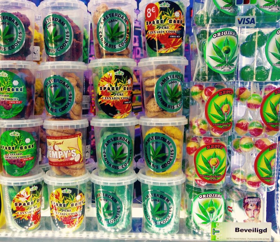 Marijuana cookies and candy. The bright colors and similar packaging to normal foods can cause confusion at times with the presence of marijuana.