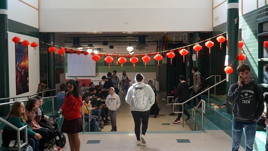 On Wednesday, Feb.8, the Asian American Student Union (AASU) held a Lunar New Year celebration during lunch in the Student Commons. “I hope that [the students] learned more about East Asian culture and Lunar New Year because I think that Lunar New Year isn’t as popular in America, it’s not really a big holiday on the calendar either. So, I just hope they learned about it and maybe celebrate themselves if they want,” freshman Anna Jhon said.