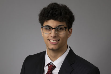 Sami Saeed was elected the 46th student member of the Board on April 16.