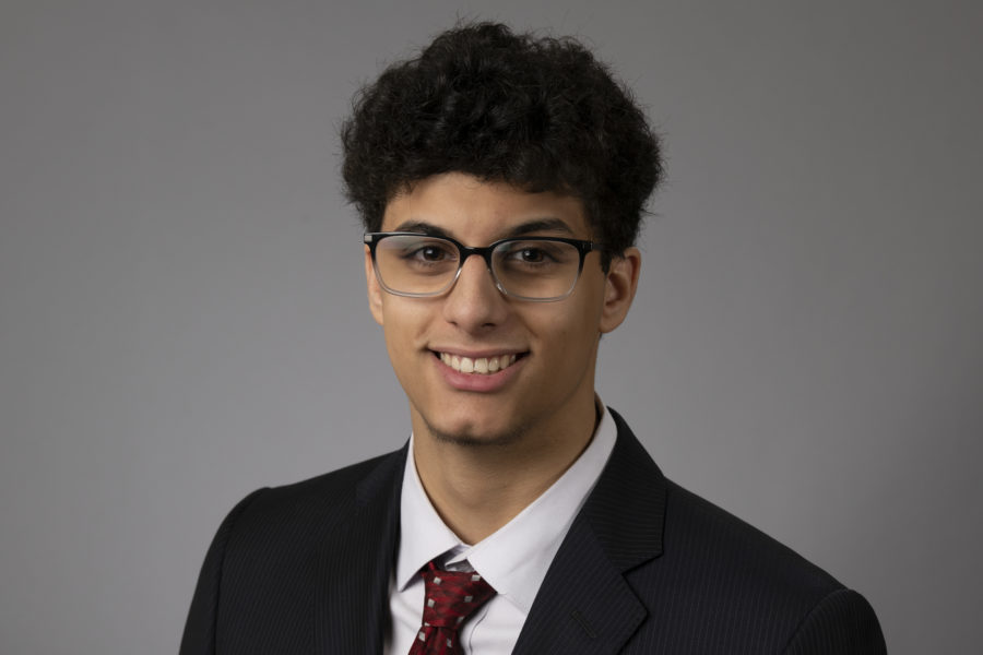 Sami Saeed was elected the 46th student member of the Board on April 16.