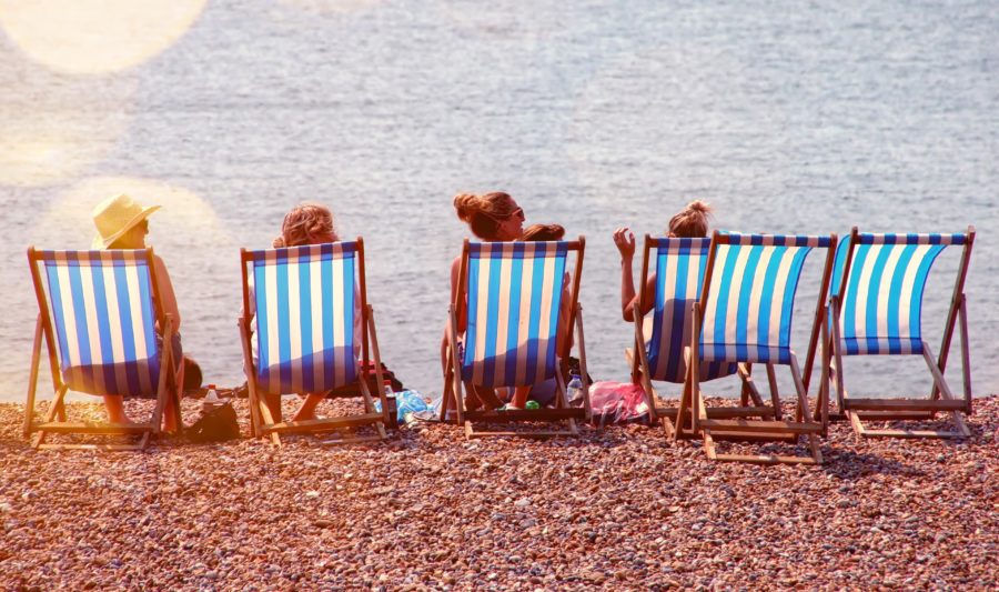 Reading is a peaceful way to spend your time during the summer and works great with the crashing waves of the beach. Falling into the deep description of the book is a great summer distraction.