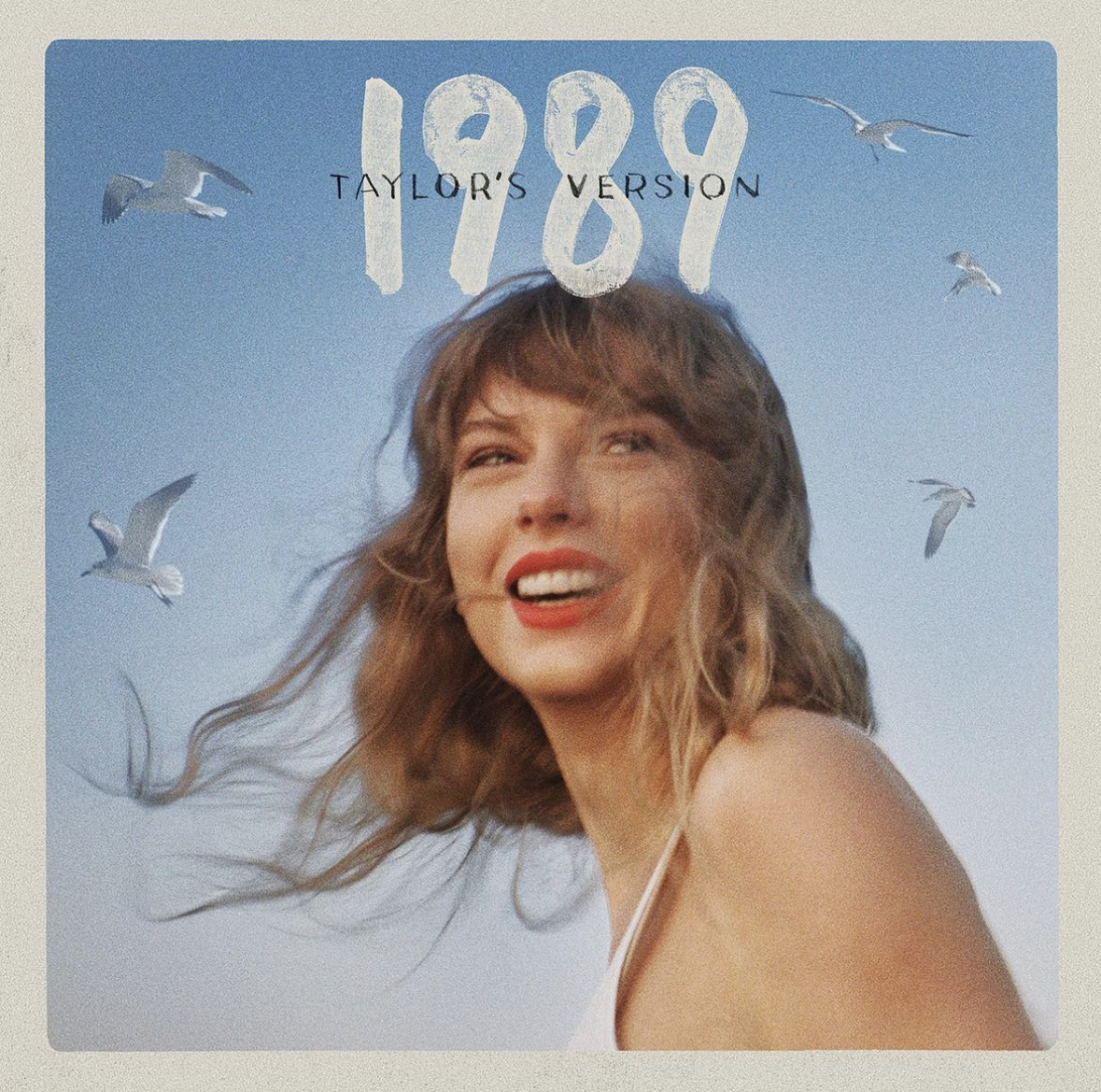 Taylor Swift poses for her album cover for her newest rerecorded album, 1989 (Taylors Version). Fans are able to pre-order the new album on taylorswift.com.