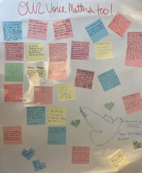 During a joint meeting between MSA, MENA and the Persian club on Friday, Oct. 13, students anonymously shared their reactions to the attack. Many were saddened by the news, yet felt unheard and overlooked by the larger WJ community.