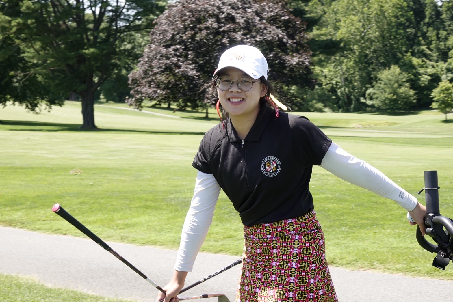 Senior Fannie Sukhumparnich is one of the captains of the WJ Golf Team. This year, she won fifth place in the Maryland Golf Championship Individual Girls event. It was nice to see my friends there. Golf allows me to connect with many people, Sukhumparnich said.