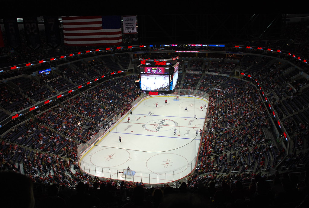 Fans fill up Capital One arena to cheer on their favorite local sports team. The Washington Capitals (and Washington Wizards) have played in this arena for 27 years, but soon this will no longer be where fans cheer for them.