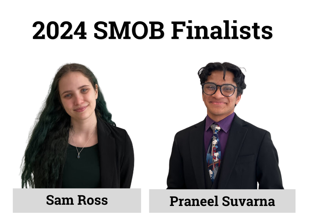 Juniors Sam Ross and Praneel Suvarna are the two finalists for Student Member of the Board. The winner of the April election will become a full voting member of the MCPS Board of Education. 