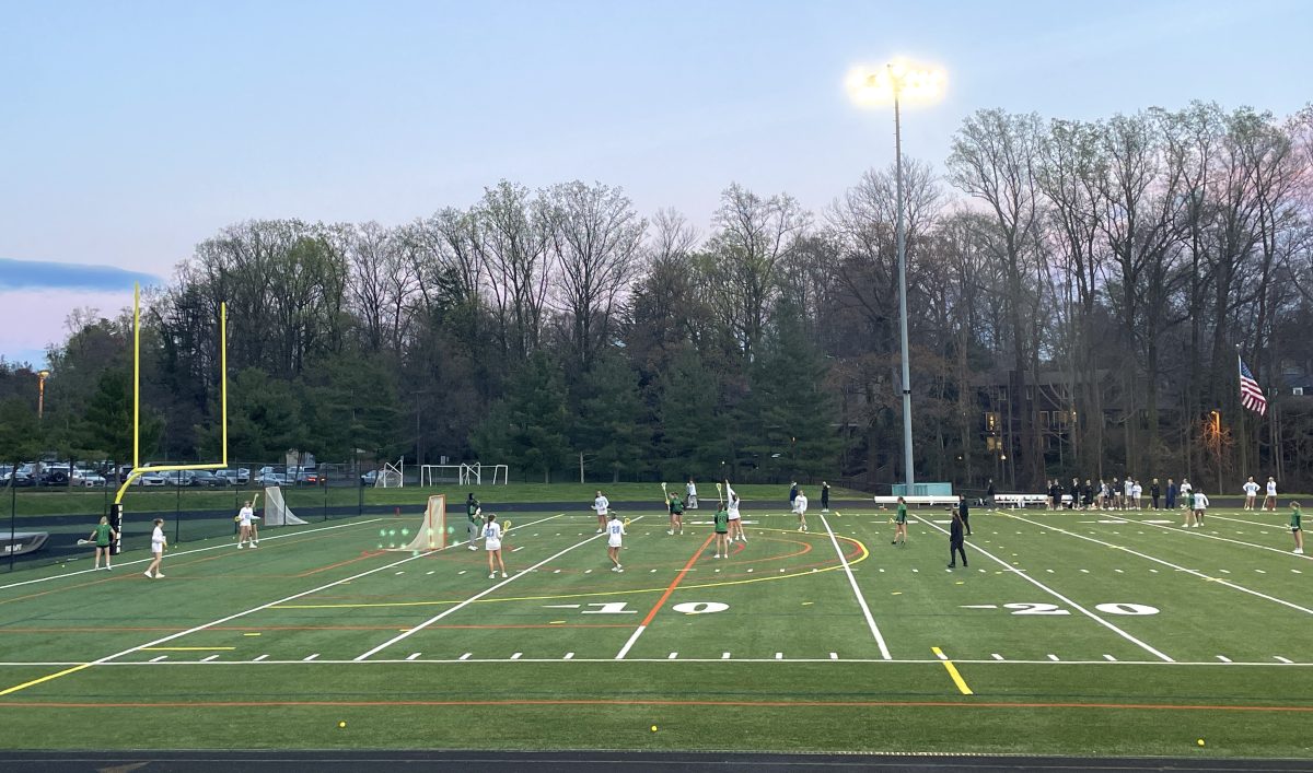 Girls+lacrosse+played+the+Walt+Whitman+Vikings+on+Friday+April+5+in+an+intense+contest.+Even+with+much+effort+and+determination%2C+the+Cats+were+unable+to+tie+the+game+and+fell+6-5+to+the+Vikings.